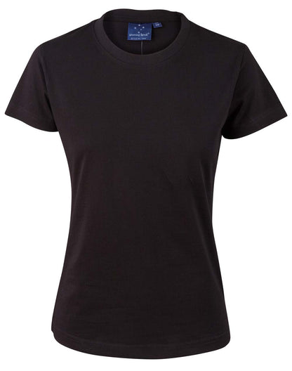 [TS38] Ladies' Cotton Semi Fitted Tee