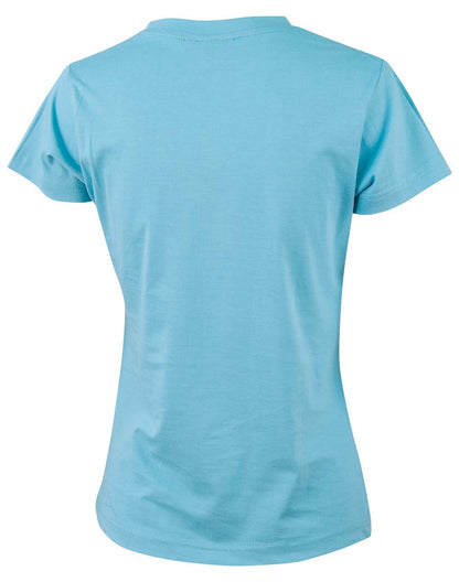 [TS38] Ladies' Cotton Semi Fitted Tee