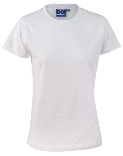 [TS38] Ladies' Cotton Semi Fitted Tee
