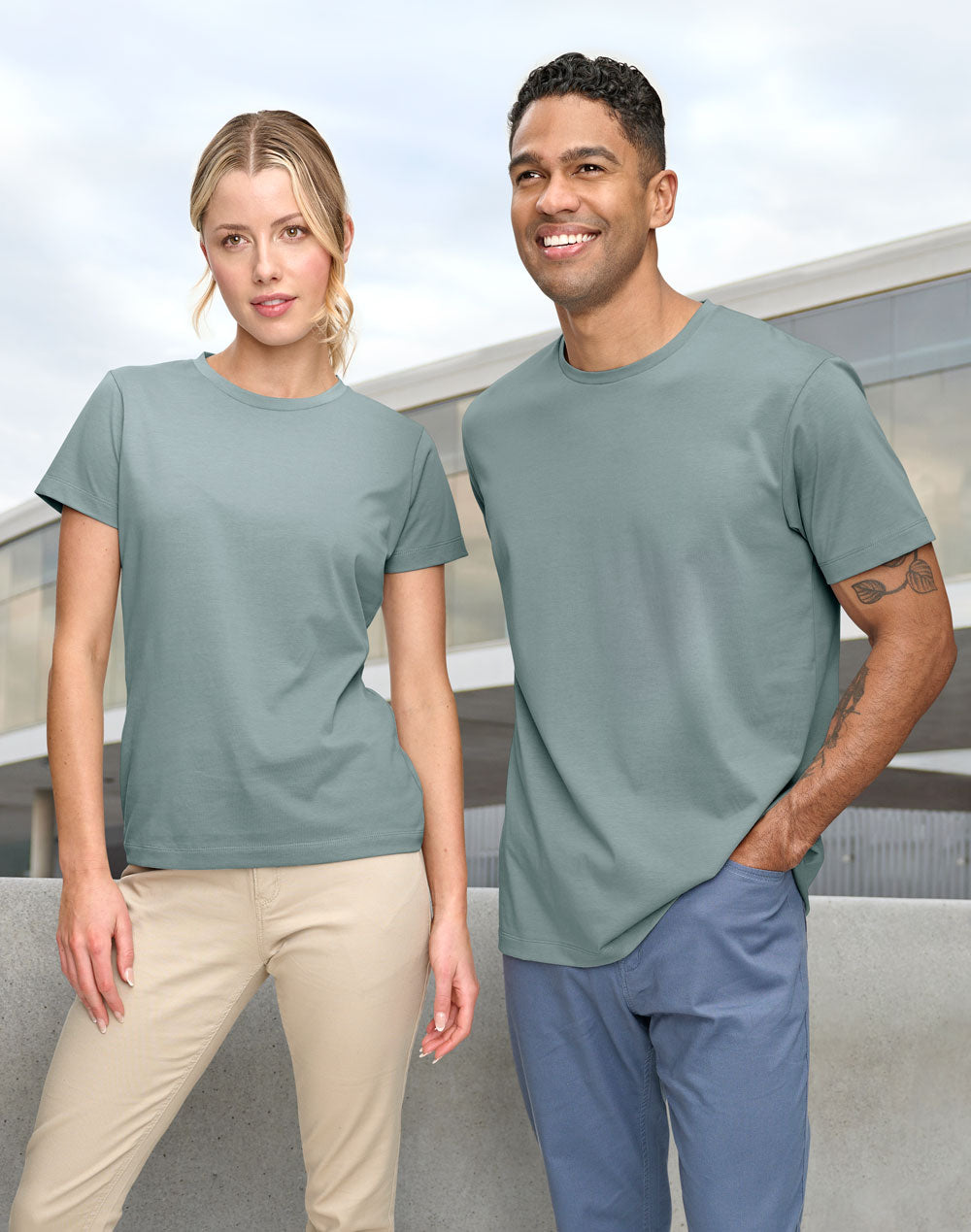 [TS43] Men's Premium Cotton Face S/S Tee Shirt