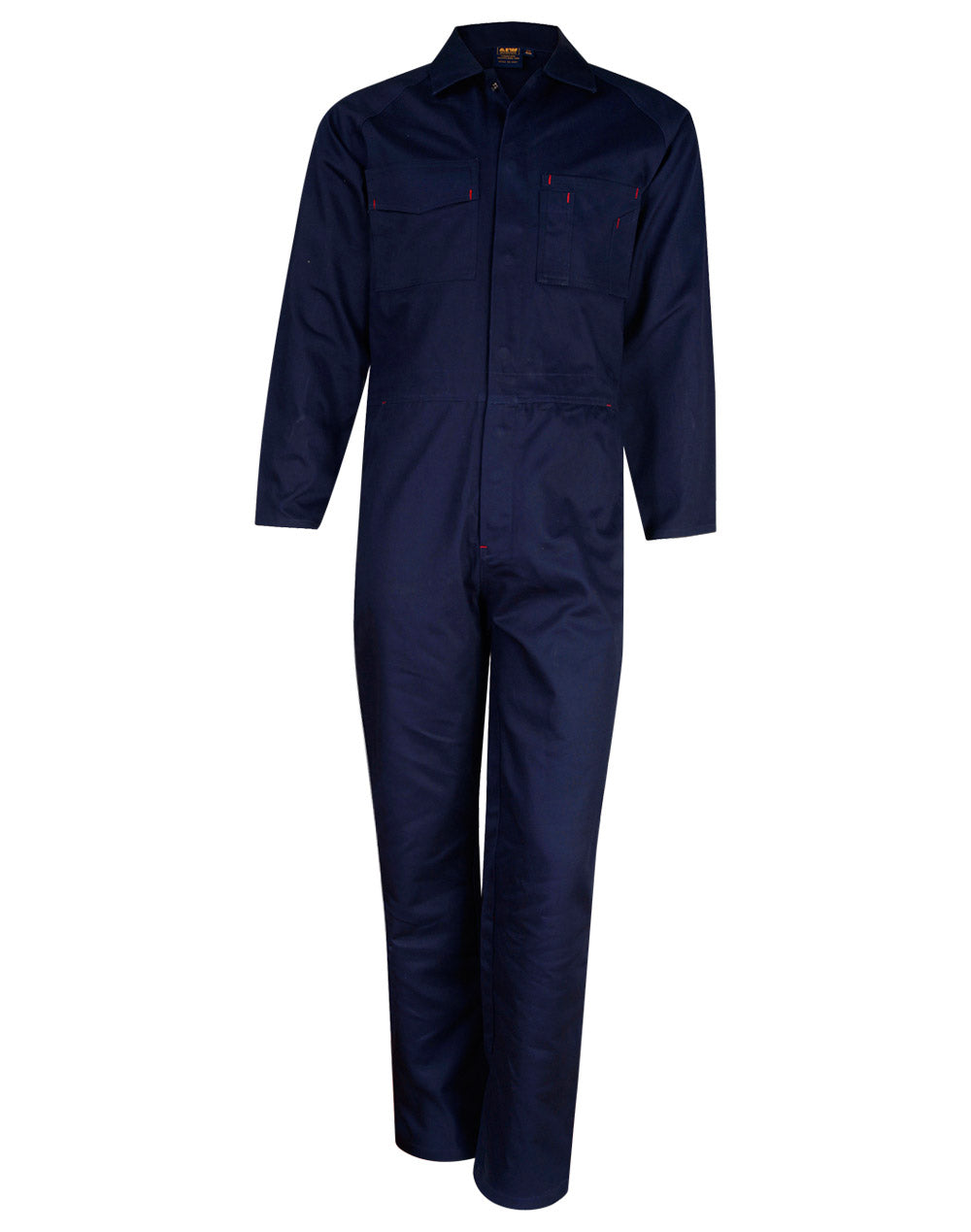 [WA08] Men's Cotton Drill Coverall-Stout