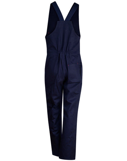 [WA01] Men's Cotton Drill Action Back Overall-Regular