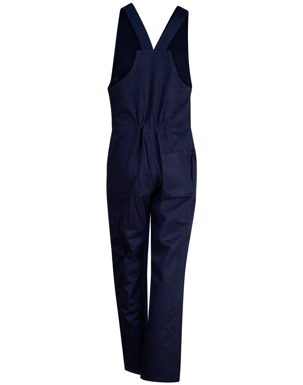 [WA02] Men's Cotton Drill Action Back Overall-Stout