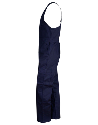 [WA01] Men's Cotton Drill Action Back Overall-Regular