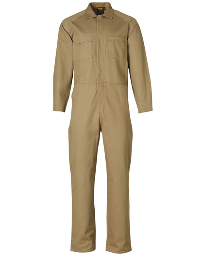 [WA08] Men's Cotton Drill Coverall-Stout