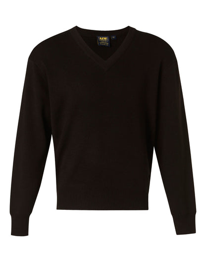 [WJ01] V Neck Wool / Acrylic Knit Jumper