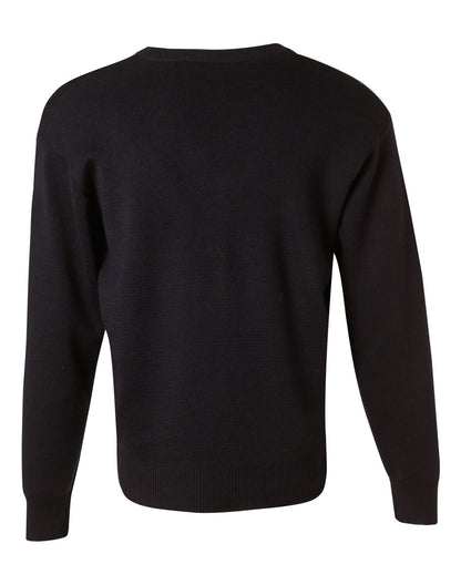 [WJ01] V Neck Wool / Acrylic Knit Jumper
