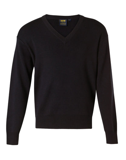 [WJ01] V Neck Wool / Acrylic Knit Jumper