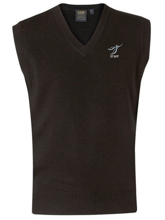 Unisex Wool / Acrylic V-Neck Vest (YARRAWARRAH)