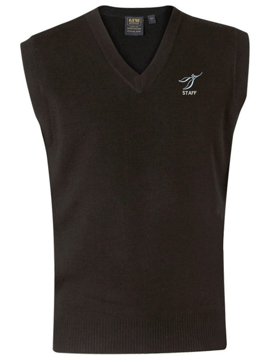 Unisex Wool / Acrylic V-Neck Vest (YARRAWARRAH)