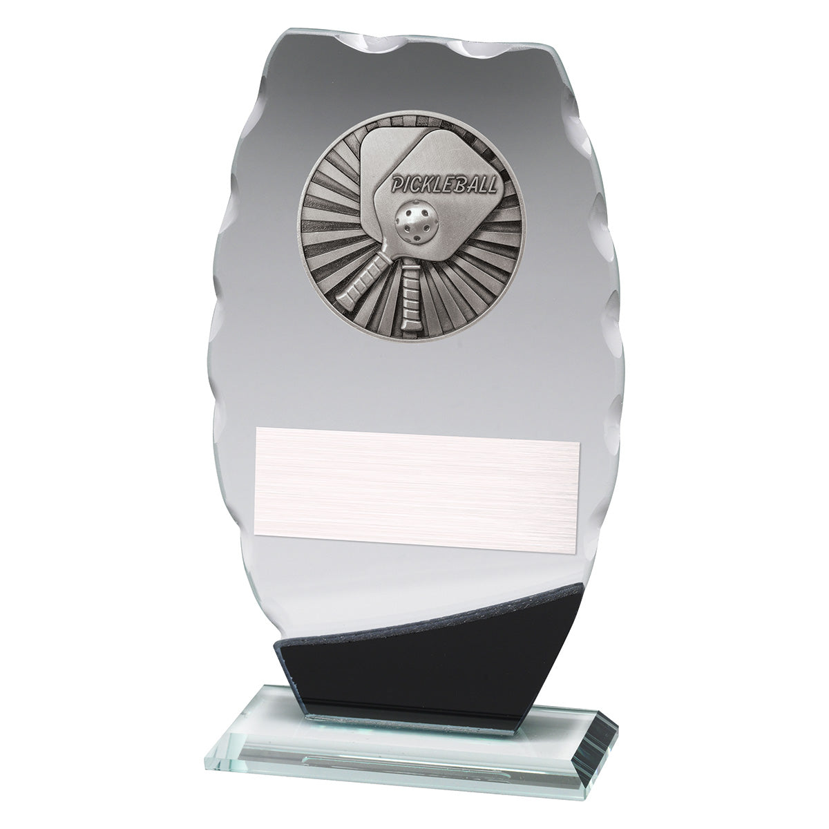 Clipped Oval Glass - Pickleball