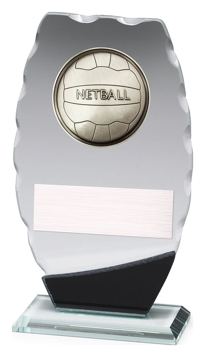 Netball Clipped Oval
