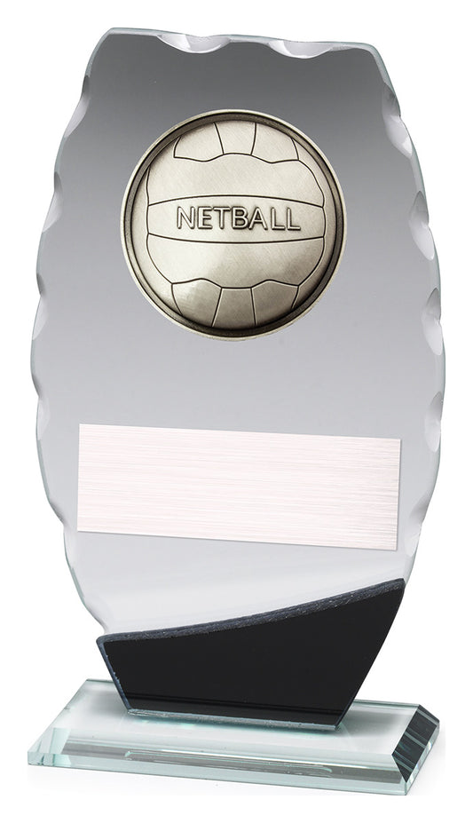 Netball Clipped Oval