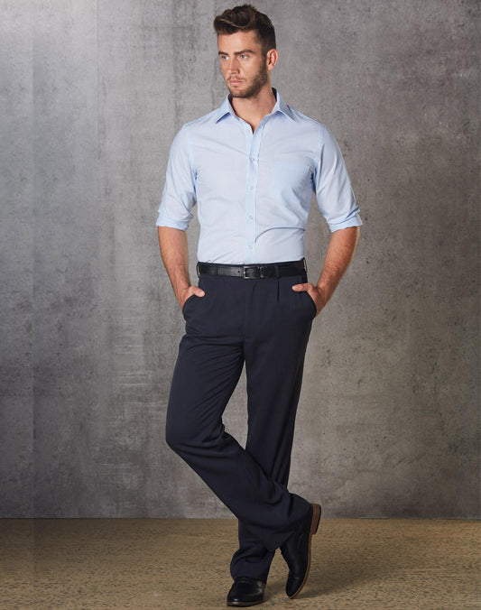 [WP01S] mens permananent press pants st