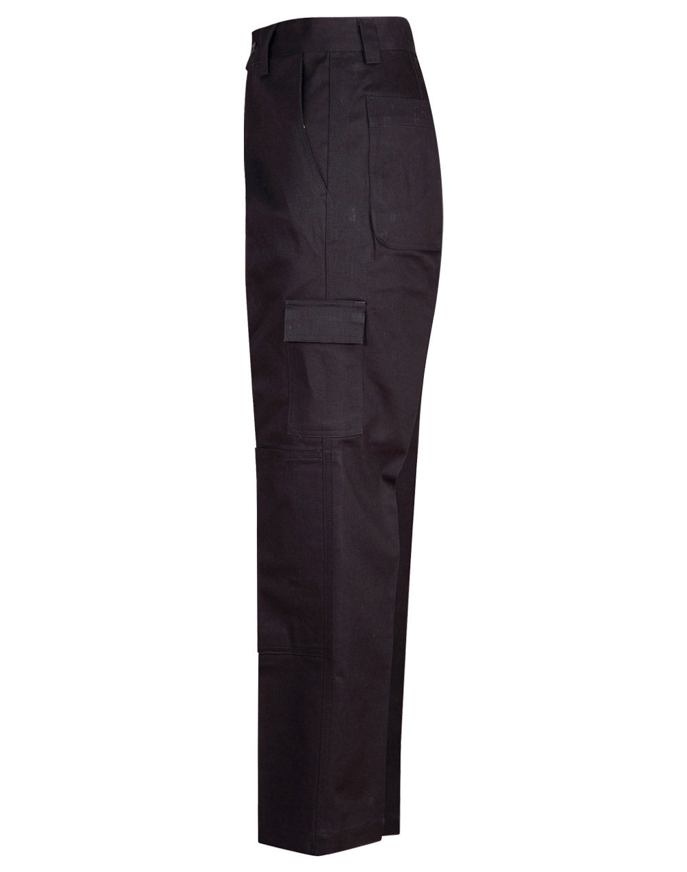 [WP03] Men's Cotton Drill Pre-shrunk Cargo Pants With Knee Pads
