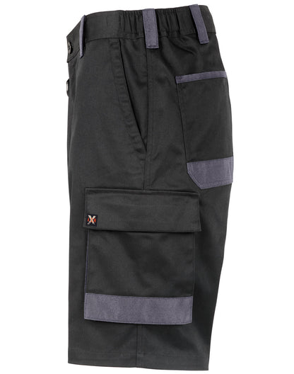 [WP04] Unisex Utility Stretch Cargo Work Shorts