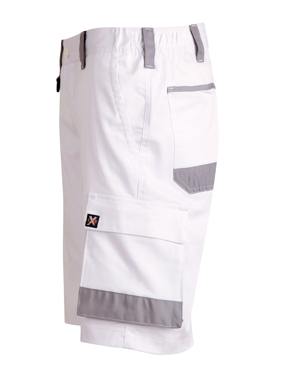 [WP04] Unisex Utility Stretch Cargo Work Shorts