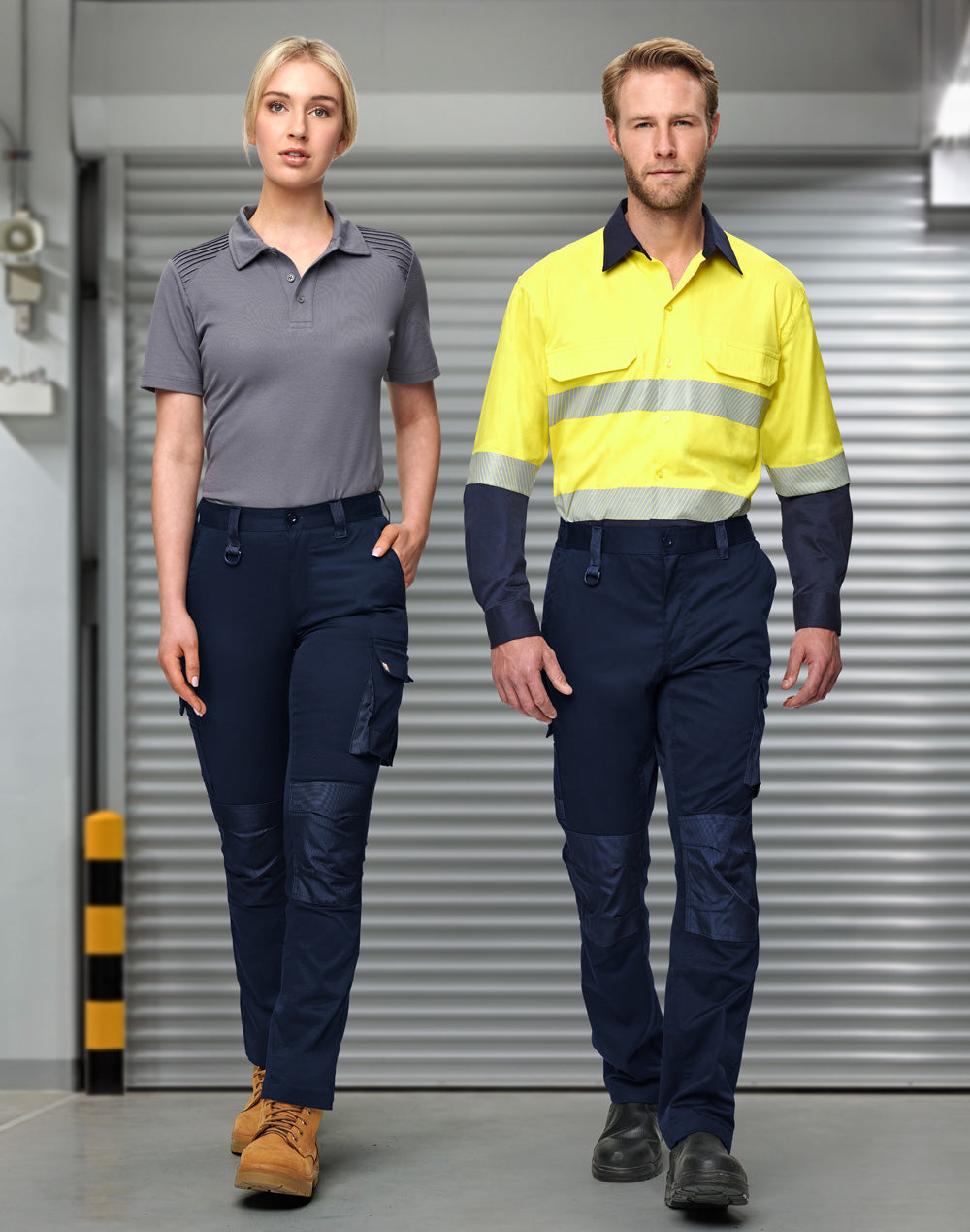 [WP05] Unisex Utility Stretch Cargo Work Pants