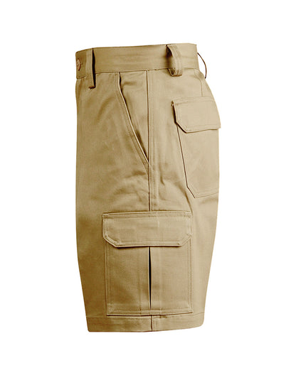 [WP06] mens hvy cotton pre-shr drill short