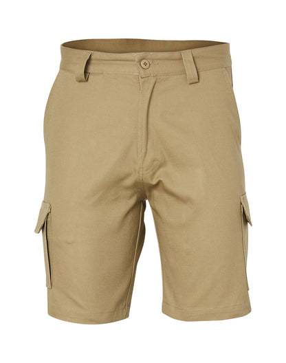 [WP06] mens hvy cotton pre-shr drill short