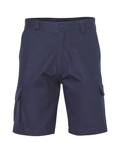 [WP06] mens hvy cotton pre-shr drill short