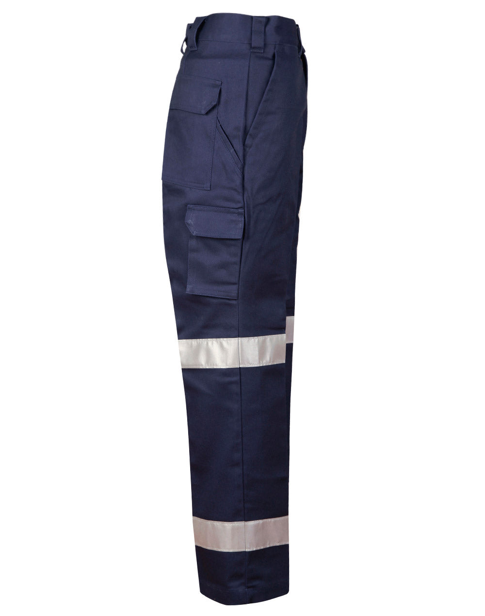 [WP13HV] Long fit drill pants with 3M tapes / pocket on leg
