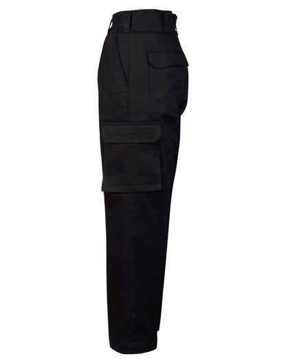 [WP07] drill pant pocket on leg / regular fit
