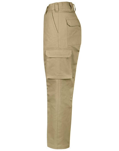 [WP07] drill pant pocket on leg / regular fit