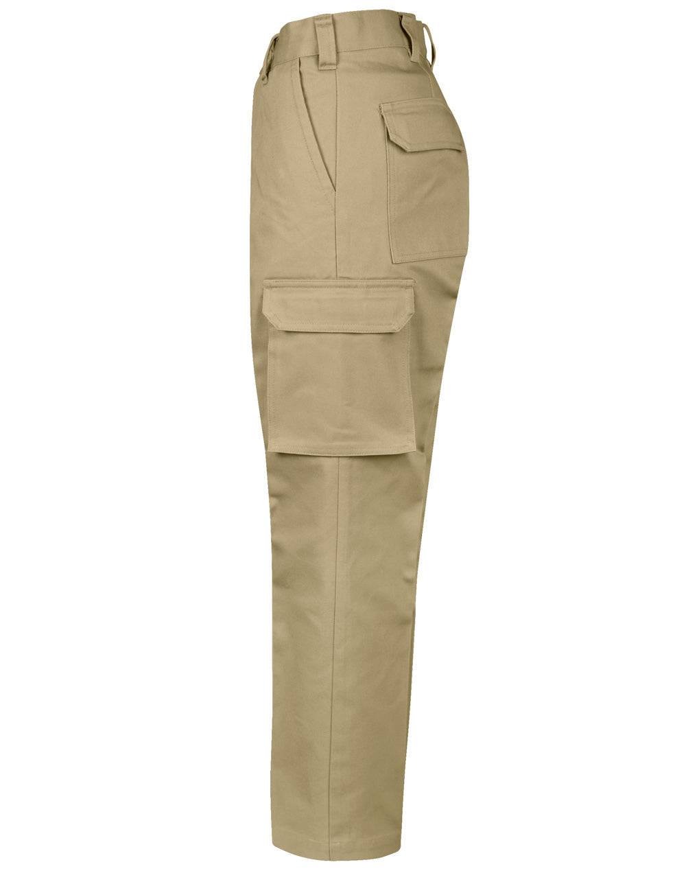 [WP08] drill pant pockets on leg / stout fit