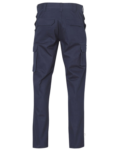 [WP08] drill pant pockets on leg / stout fit