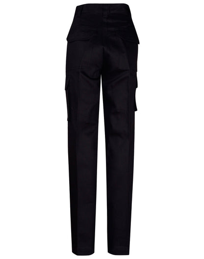 [WP13] drill pant pocket on leg / long fit