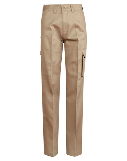 [WP13] drill pant pocket on leg / long fit