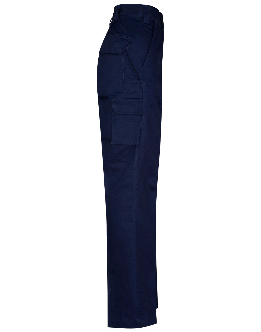 [WP13] drill pant pocket on leg / long fit