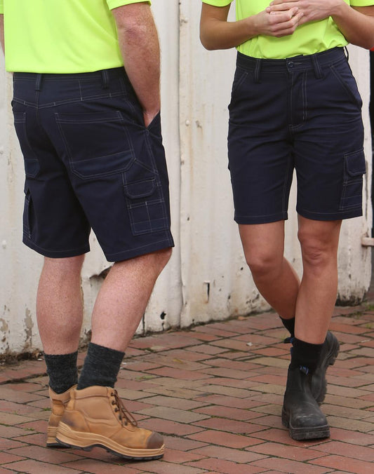 [WP21] Light Weight Semi-Fitted Cordura Work Shorts