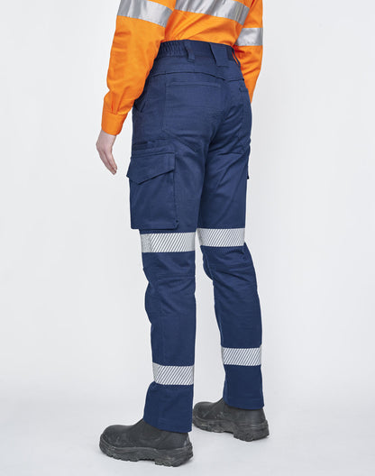[WP26HV] Unisex Cotton Stretch Ripstop Segmented Work Pants