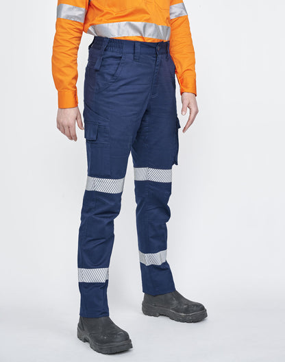 [WP26HV] Unisex Cotton Stretch Ripstop Segmented Work Pants
