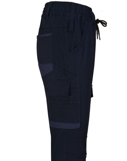 [WP28] Unisex Cotton Stretch Drill Cuffed Work Pants