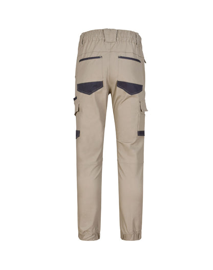 [WP28] Unisex Cotton Stretch Drill Cuffed Work Pants