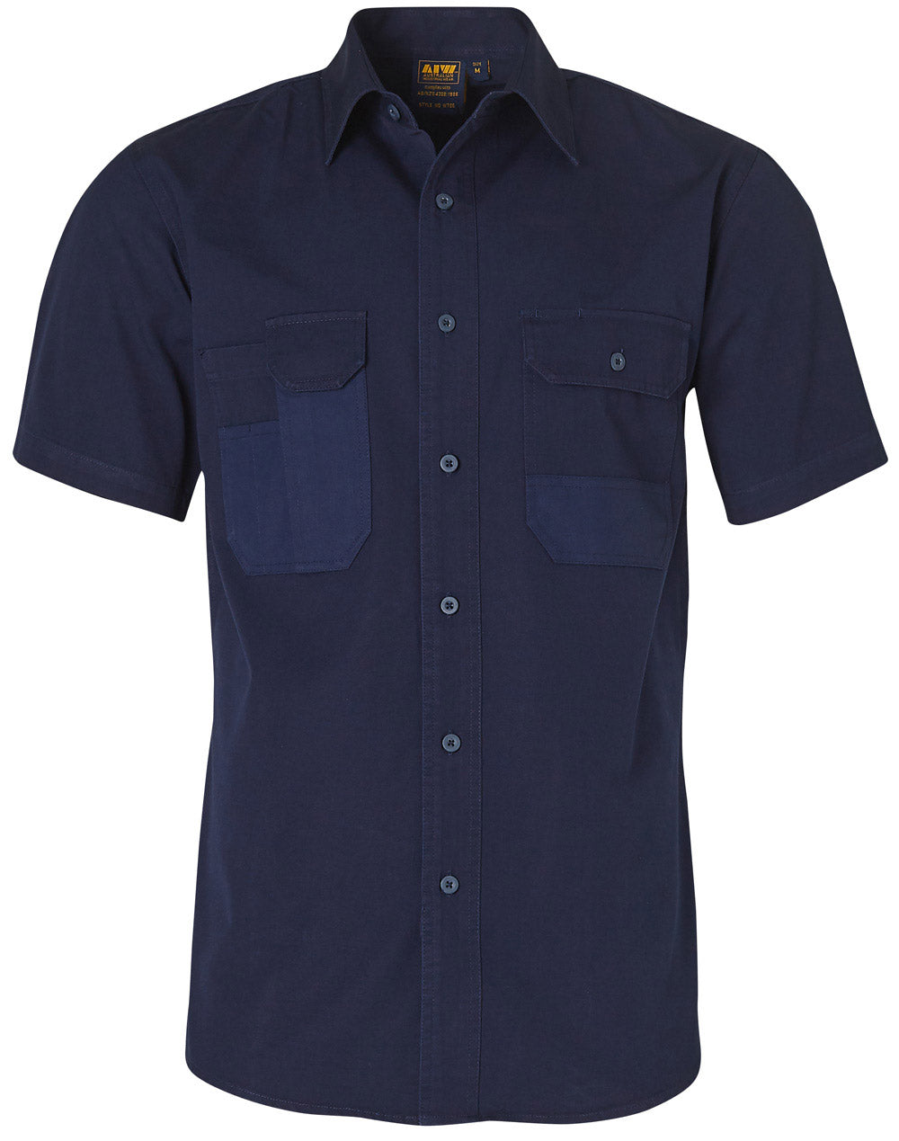 [WT05] Fine Duck Weave Dura-Wear Short Sleeve Work Shirt