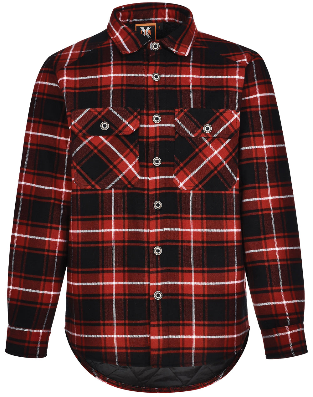 [WT07] Adults' Quilted Flannel Shirt