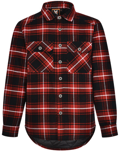 [WT07] Adults' Quilted Flannel Shirt