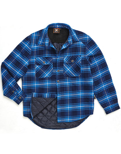 [WT07] Adults' Quilted Flannel Shirt