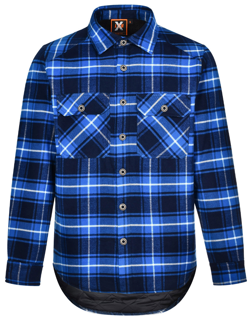 [WT07] Adults' Quilted Flannel Shirt