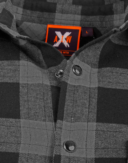 [WT11] Unisex Flannel Plaid Shirt