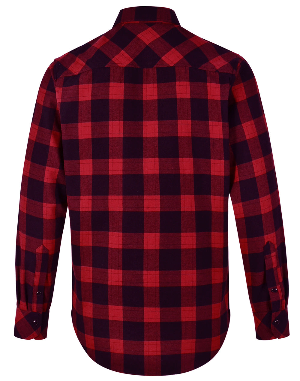 [WT11] Unisex Flannel Plaid Shirt