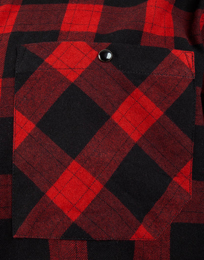 [WT11] Unisex Flannel Plaid Shirt