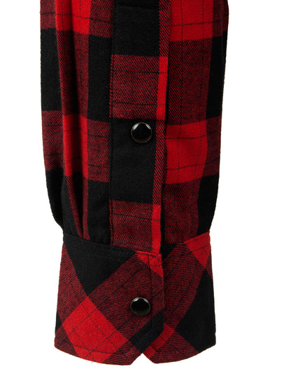 [WT11] Unisex Flannel Plaid Shirt