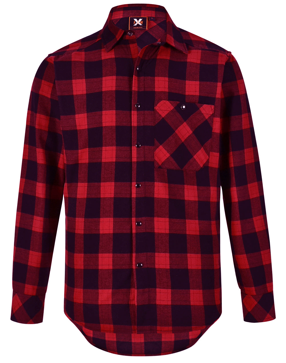 [WT11] Unisex Flannel Plaid Shirt