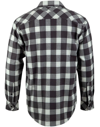 [WT11] Unisex Flannel Plaid Shirt