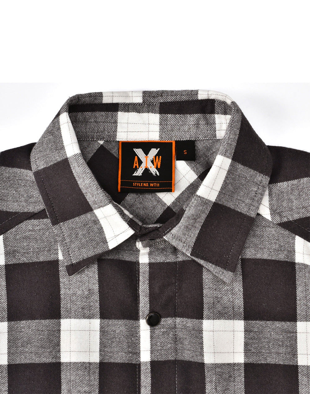 [WT11] Unisex Flannel Plaid Shirt